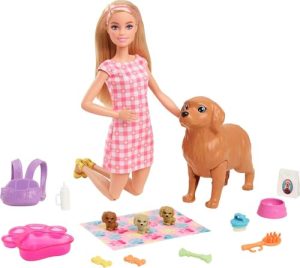 Barbie Pooping Dog Toy