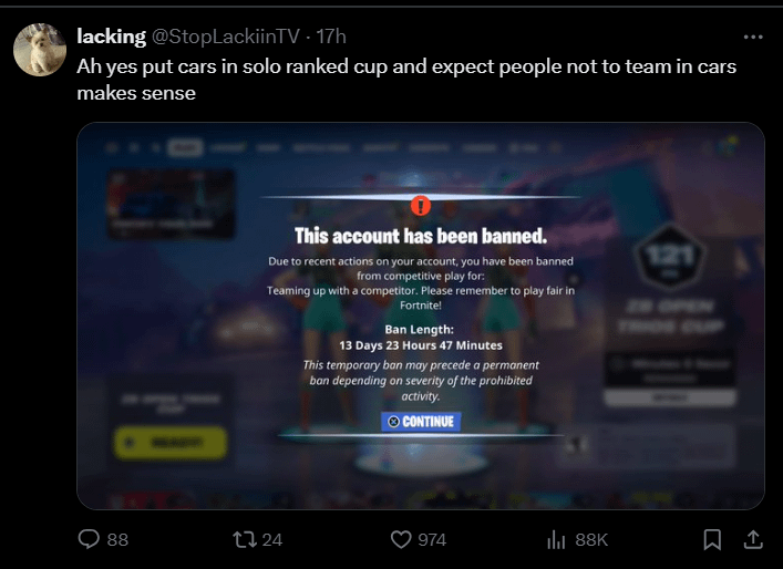 Can Toy Get Banned for Teaming on Creative