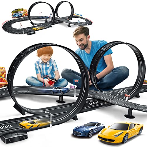 Electric Car Race Track Toy