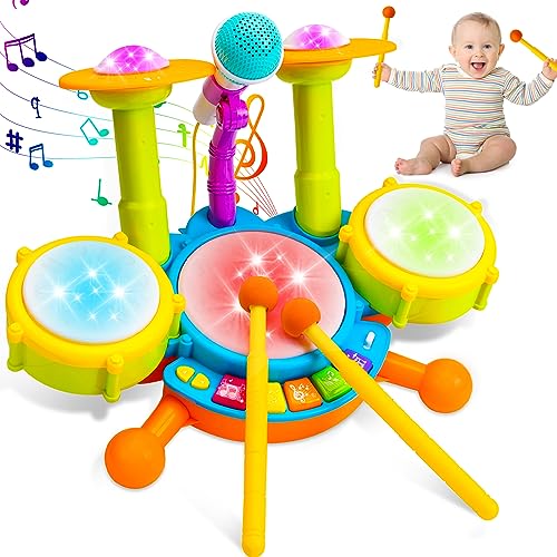 Infant Toy Drum Set