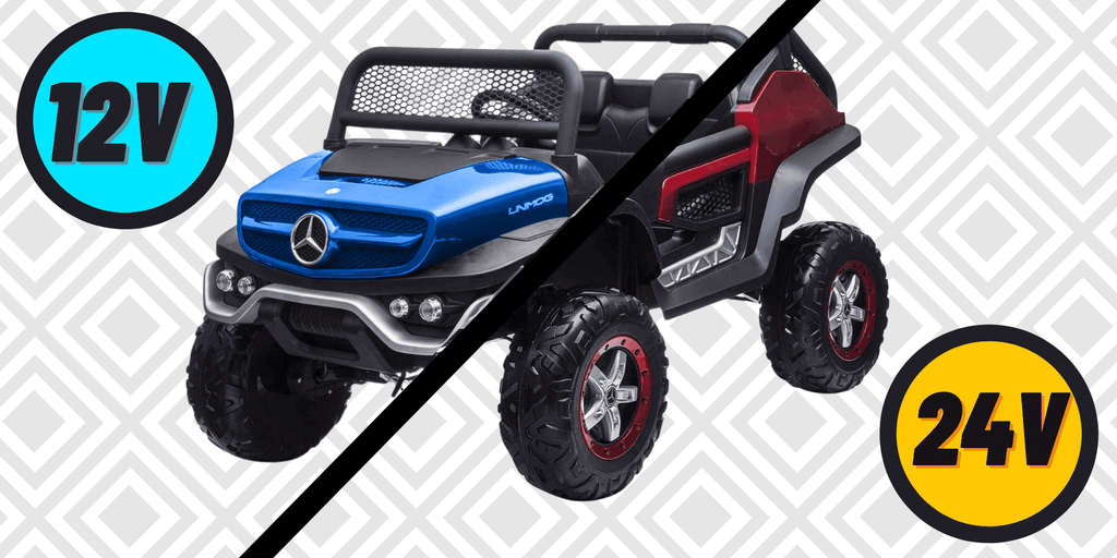 Is 12V Or 24V Better for Ride-On Toys