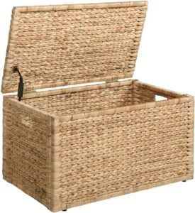 Large Toy Storage Basket With Lid