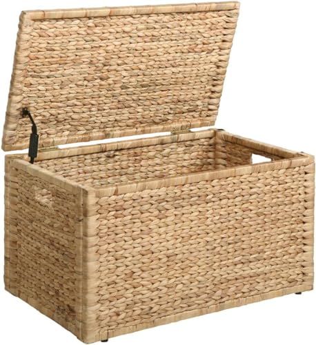 Large Toy Storage Basket With Lid