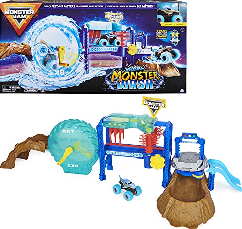 Monster Jam Car Wash Toy