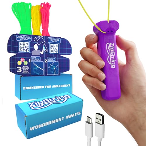 Spinning Toy on a String