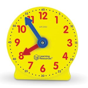 Toy Clock to Teach Time