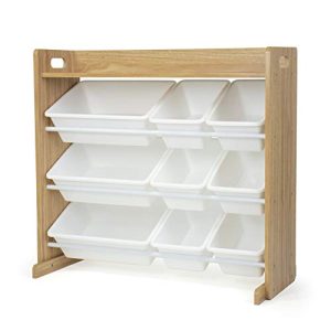 Toy Storage Rack With Bins