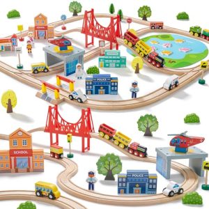Toy Trains With Tracks