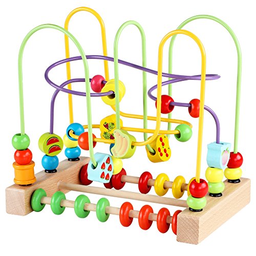 Toy With Wooden Beads