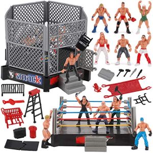 Toy Wrestlers at Walmart