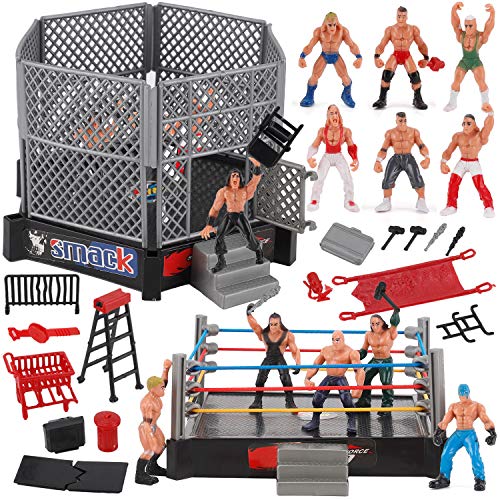 Toy Wrestlers at Walmart